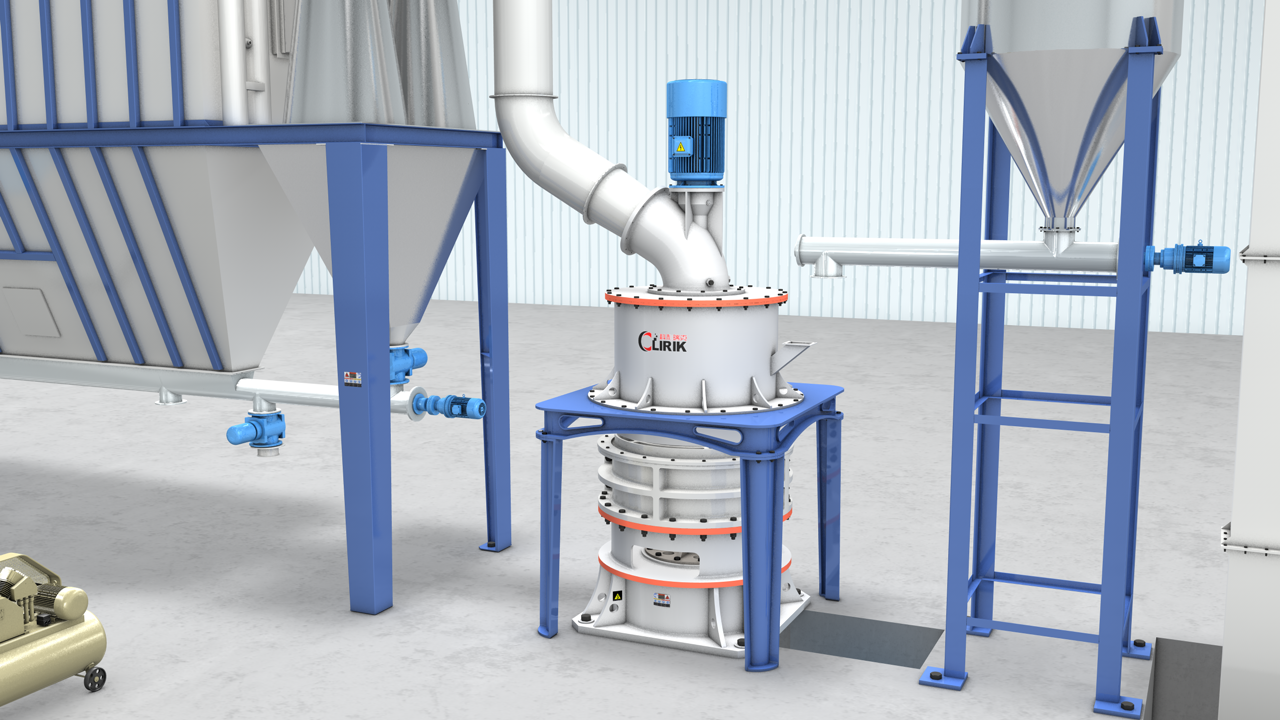 Calcined talc Micro powder grinding mill